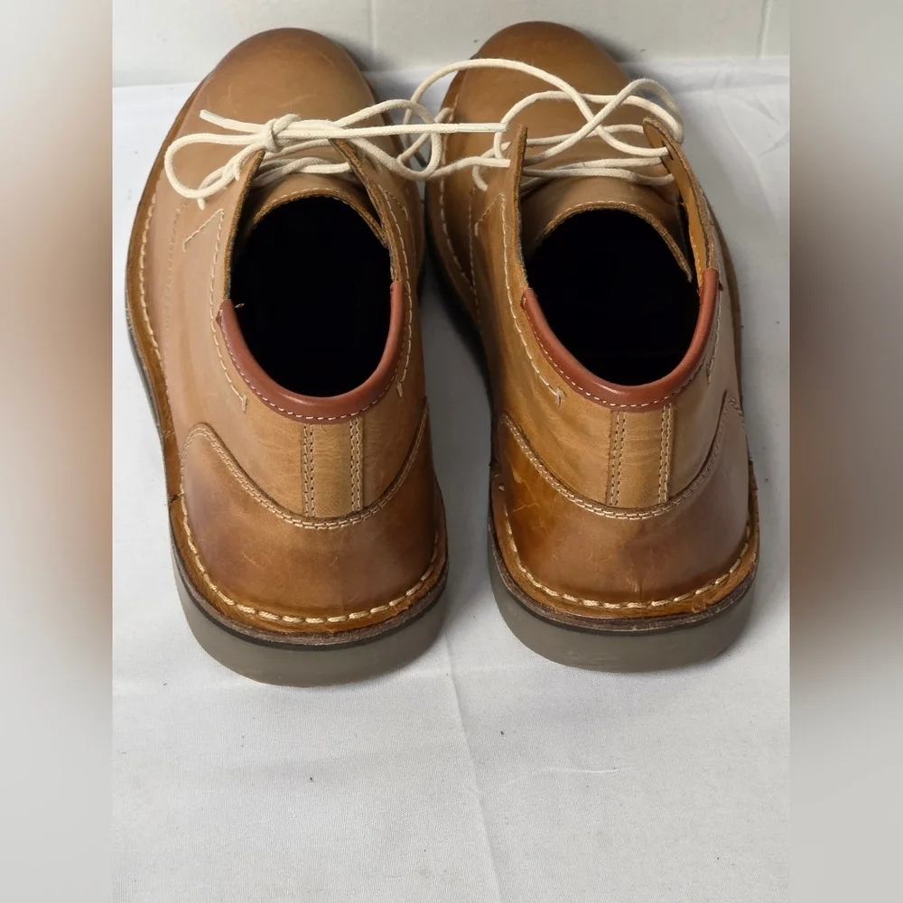 Steve Madden Heston Brown Leather Chukka Boots Mens Size 7.5 New